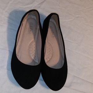 Girls Black Flats